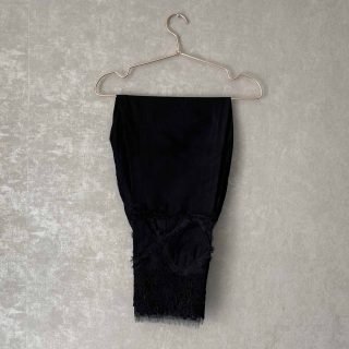 Black Cotton Silk - Trouser